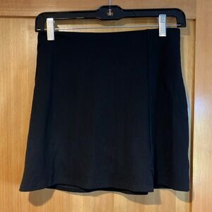 Black Mini Skort